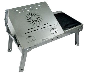 Notebase com HUB + Iluminação + Cooler